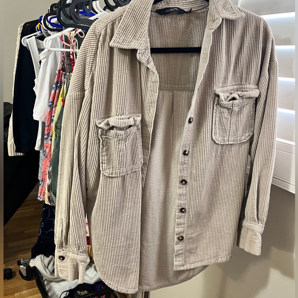 Glassons Corduroy Button Up Jacket